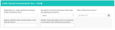 I Want my Credit Back (GSTR TRAN-1), How to fill TRAN-1?