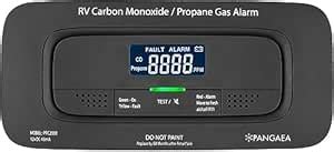 PANGAEA RV Carbon Monoxide & Propane Dual Gas Detector - Hard-Wired DC ...