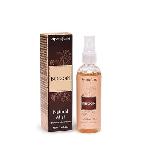 Benzoin Natural Resin Mist Spray by Aromafume | 100 ml / 3.3oz | Ideal ...