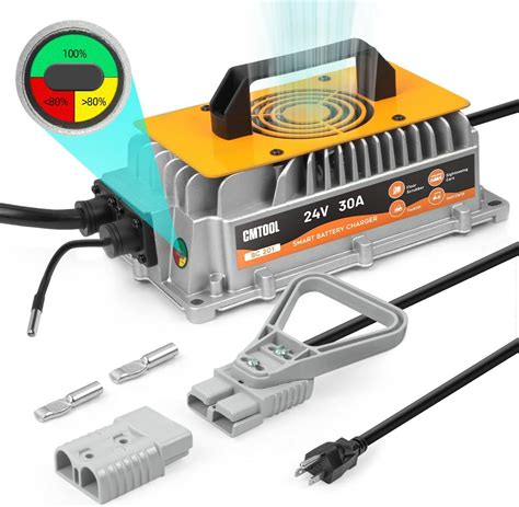 Amazon.com: 24 Volt 15 Amp Automatic Battery Charger for Major Floor ...