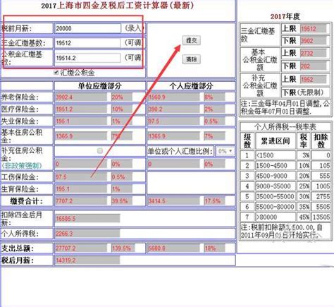 上海养老金测算计算器（上海税后工资计算器2022） - 奇酷啦！