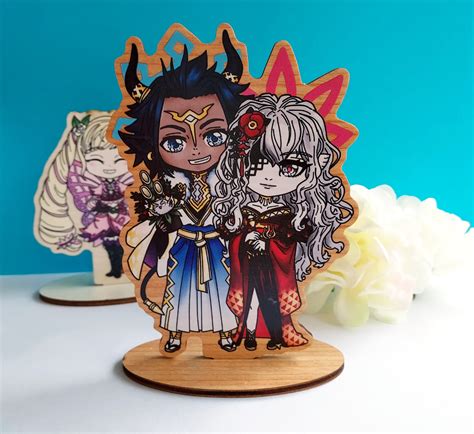 Fire Emblem Wooden Standees: Askr and Embla FEH or Elise resplendent ...