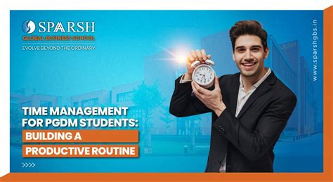 Time Management for PGDM Students: Building a Productive Routine
