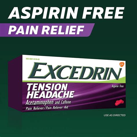 Excedrin Ingredients Aspirin at Carlos Snyder blog