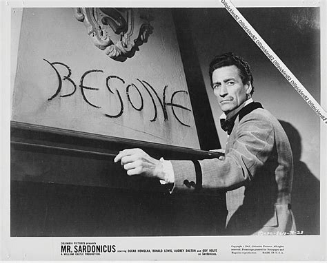 Mr. Sardonicus Original B&W Still Photo HORROR William Castle GUY ROLFE ...