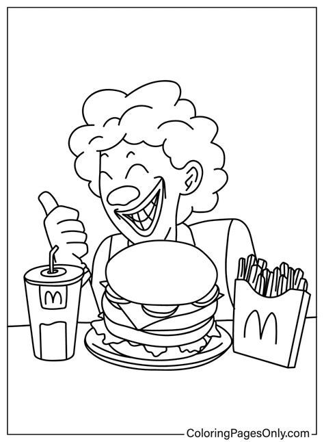 20+ McDonald's Coloring Pages - Free Printable PDF & Online Coloring