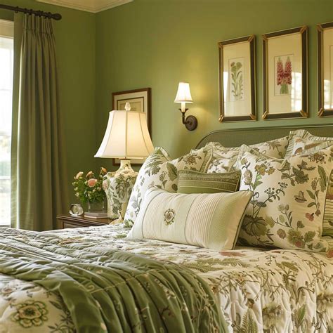 Olive Green Bedroom Decorating Ideas