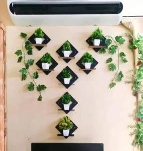 KV Art Kite Combo Eight Set Black Frame Home Décor MDF Wooden Wall ...