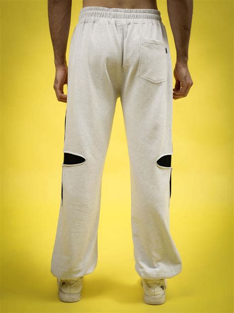CROSSED STAR JOGGER LIGHT GREY | Buy Online at Wearduds India