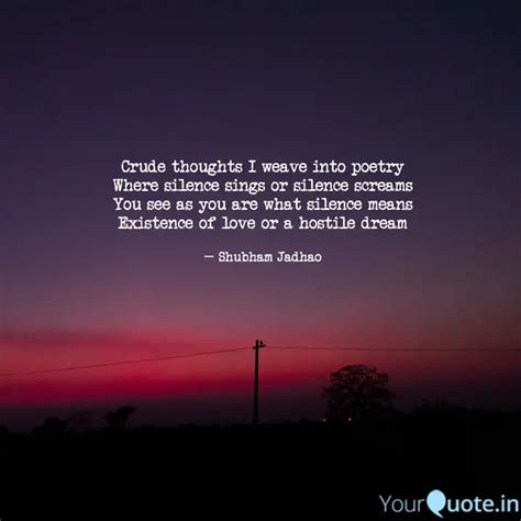 Crude thoughts I weave in... | Quotes & Writings by Shubham Jadhao ...