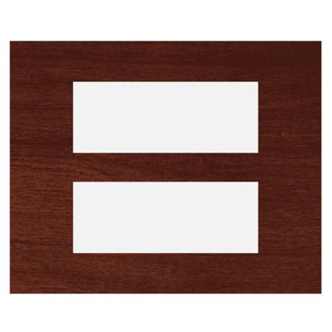 Buy Norisys Cube Series Solid Wood Plates With Frame Dark Maogany ...