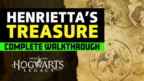 Hogwarts Legacy - Henrietta's Map Treasure Location - Hippogriff Marks ...