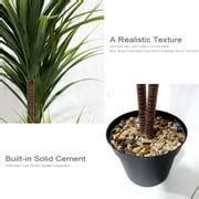 Buy 5.2 Feet Artificial Tropical Yucca Tree Faux Tree Used for Home ...