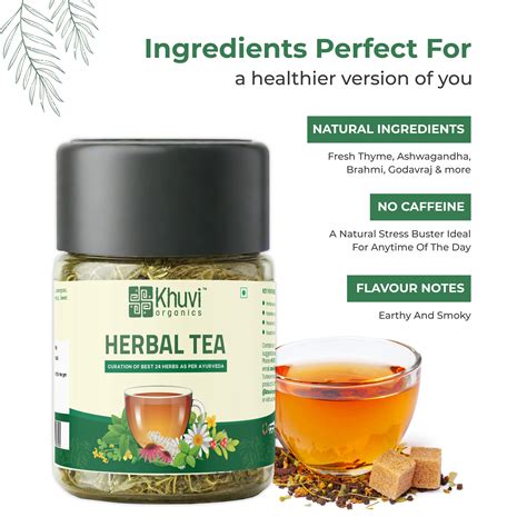 Herbal Tea (Curation Of 24 Herbs) – Khuvi Organics