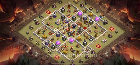 Best War Base TH11 with Link - Town Hall Level 11 CWL Base Copy - (#99)