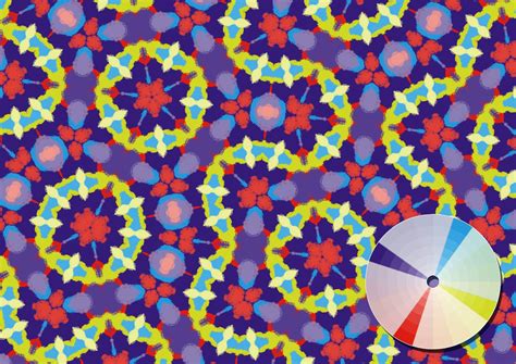 Color Wheel Pattern 的图像结果