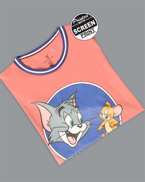 Tom & Jerry Regular Fit Tshirt For Men – Free Authority