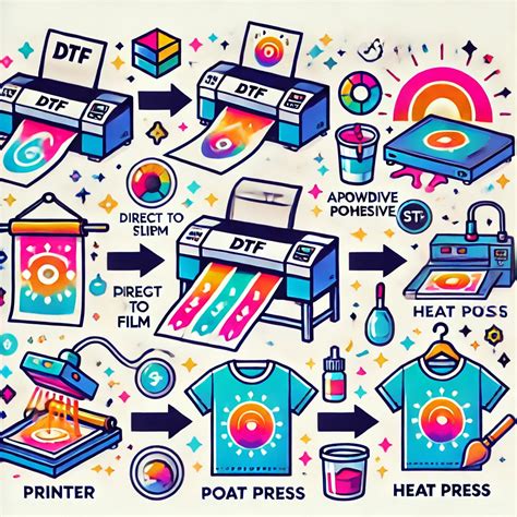 Image result for DTF Printing Process
