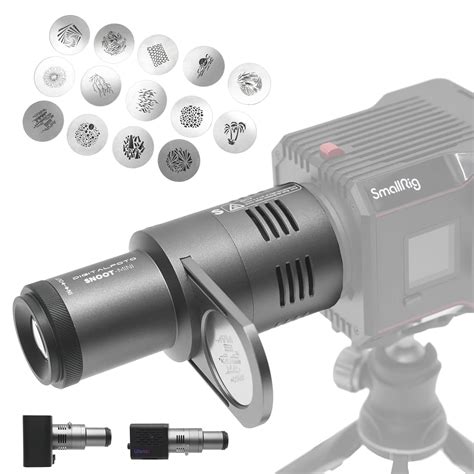 Mini Optical Snoot Gobos for Pocket COB Spotlight, Compatible with ...