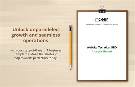 Website Technical SEO Analysis Report Template in PDF, Word, Google Docs - Download | Template.net