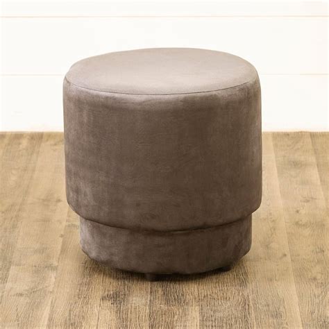 Buy Helios Joe Fabric Ottoman - Brown from Helios by Home Centre at ...