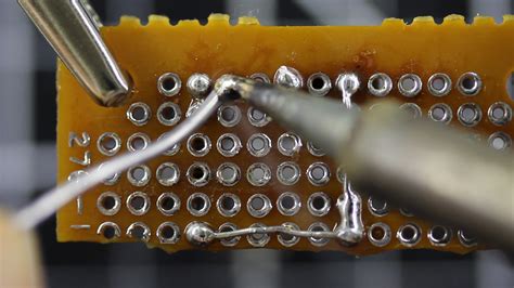 Image result for Soldering Components On a Perfboard