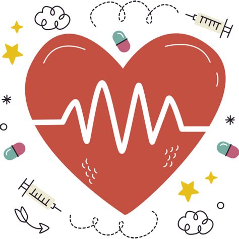 Heart rate Stickers - Free healthcare and medical Stickers