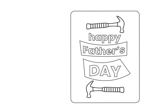 Father's Day Cards From Kids Free Printable