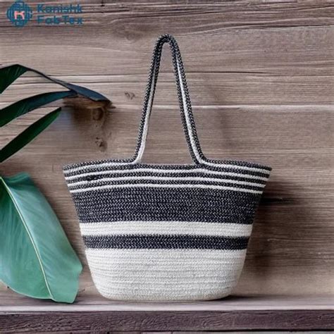 Jute And Cotton Braided Bags - Cotton Braided Bag Manufacturer from Panipat