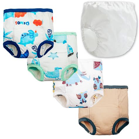 Training Underwear for Boys + Rubber Pants for Toddlers Training Pants ...