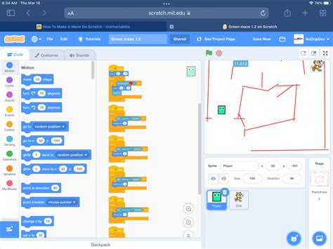 Maze Scratch Tutorial 的图像结果