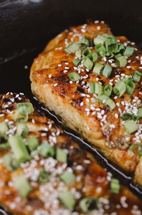the maple-glazed salmon | Back to Basics