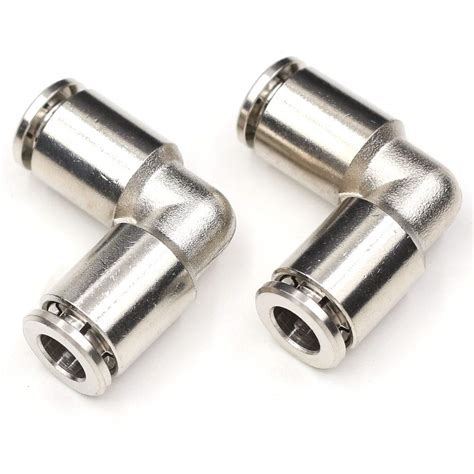 CEKER 12mm Stainless Steel Tube Push Connectors, 2pack Air Line ...