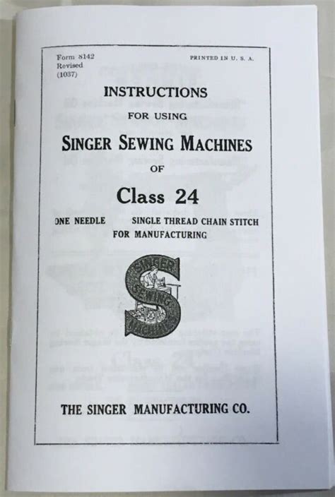 Image result for Singer Sewing Machine Operating Manuals 2404