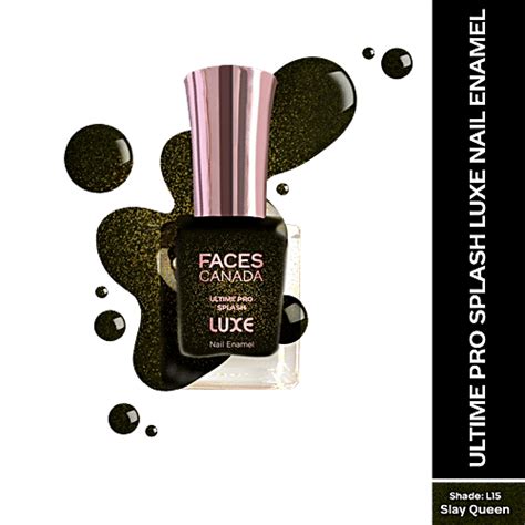 Buy Faces Canada Ultime Pro Splash Luxe Nail Enamel - Long Lasting ...