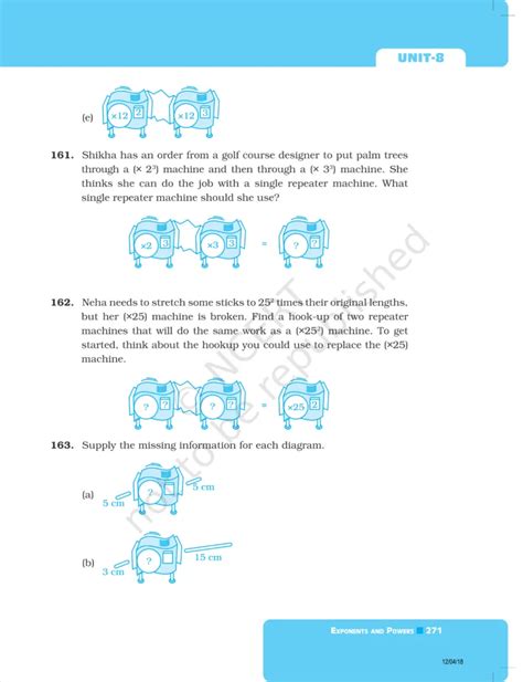 NCERT Exemplar Class 8 Maths Chapter 8 Exponents and Powers