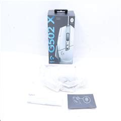 Logitech 910-006144 G502 X Wired Hyper-Fast Scroll HERO 25K DPI Gaming ...
