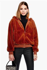 Image result for Faux Fur Hoodie
