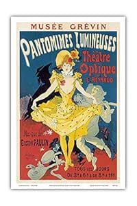 Pantomimes Lumineuses, Théatre Optique at Musée Grevin, Paris, France ...