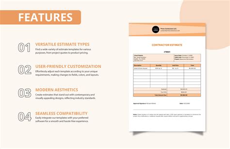 Image result for Contractor Estimate.Contractor Estimate Examples