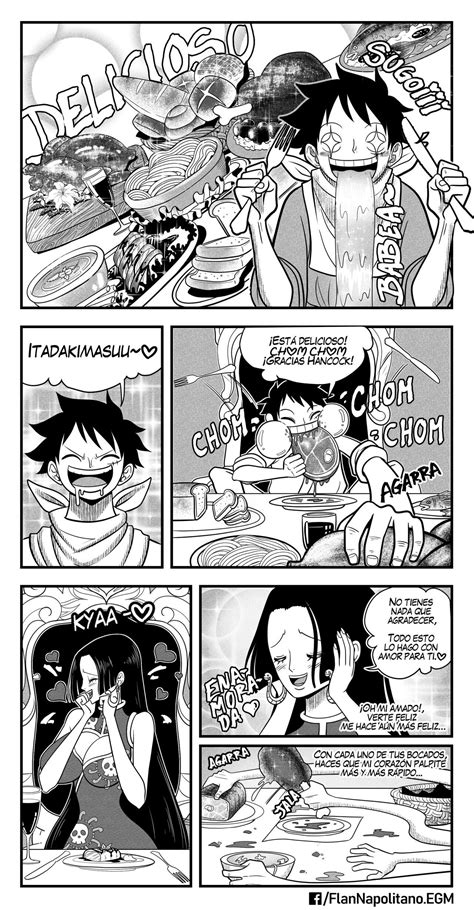 Flan napolitano cap boa x luffy : r/flan_napolitano