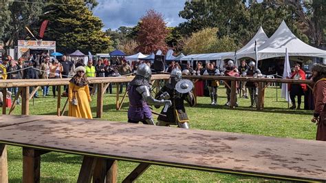 Medieval and Rare Trades Festival 2025, Federation Park, Albert Street ...