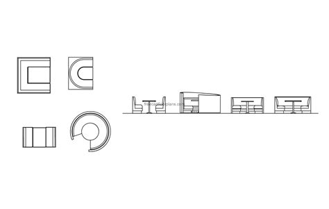 Restaurant Booth Cad Blocks at Betty Crosby blog