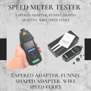 True Sense DT-2236C Contact and Non Contact 2 in 1 Digital Tachometer ...