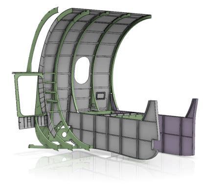 Image result for Fuselage Structure Design Catia