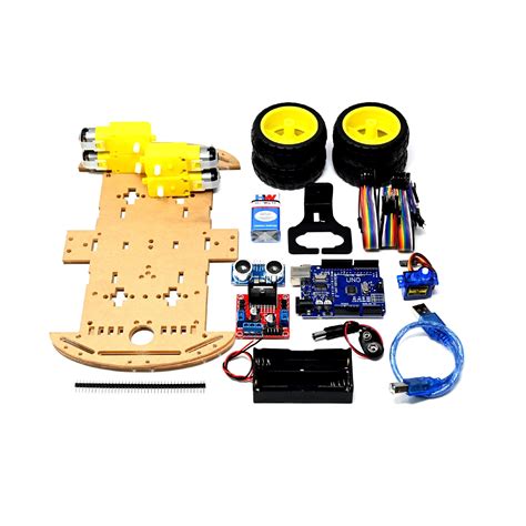 Pro-Range Obstacle Avoiding Robot using Arduino UNO Kit – ArrowTechCart