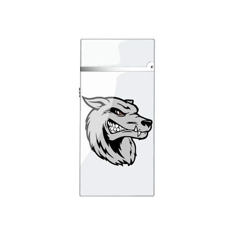 NmxY Lighters with Battery/Press Count Display,NmxY Wolf Head Pattern ...