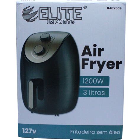 Fritadeira Eletrica /AirFryer Elite Sem oleo 3 Litros-110v - Sacks Center