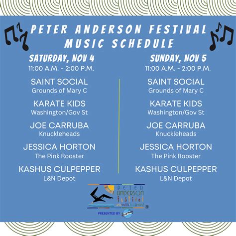 Peter Anderson Festival 2023