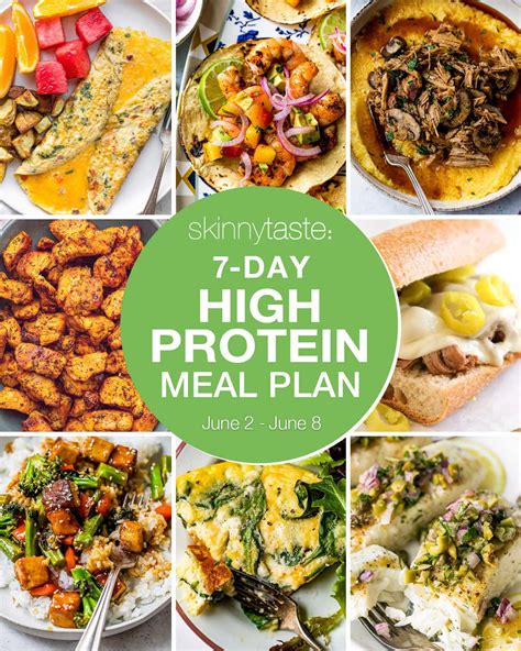 7 Day High Protein Diet Meal Plan - DowntownDallasNews.com